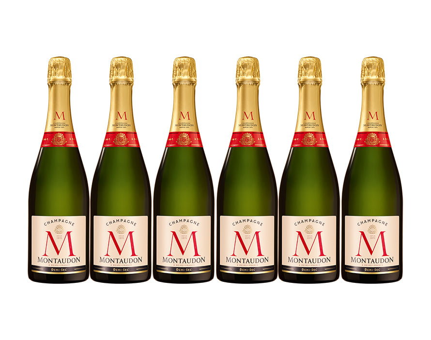 Buy 5 Cases and Get Half a Case (6 bottles) Free (Demi Sec or La Grande Rose)