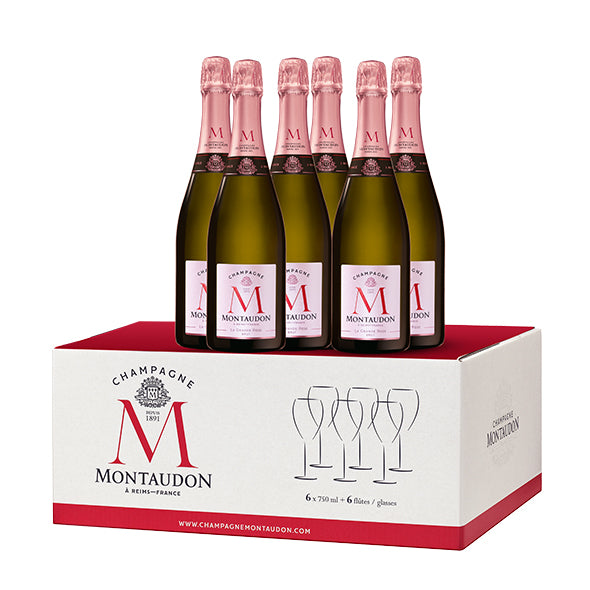 Buy 5 Cases and Get Half a Case (6 bottles) Free (Demi Sec or La Grande Rose)